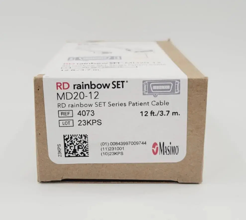 Masimo 4073 RD Rainbow Set Series Patient Cable 12' (3.7 m) Masimo