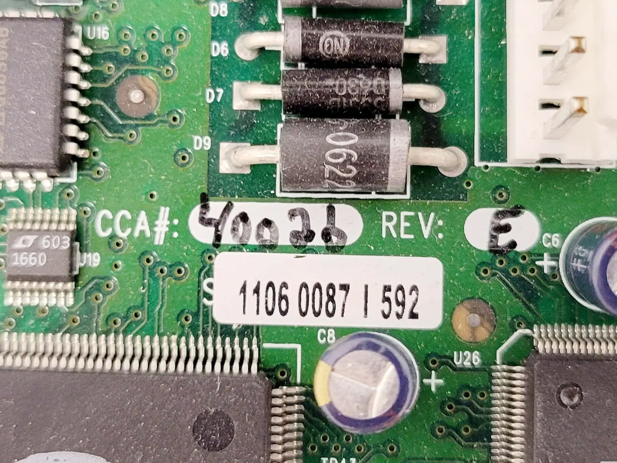 GE Healthcare Lunar LNR40026 REV E Detector Circuit Card Interface Board GE