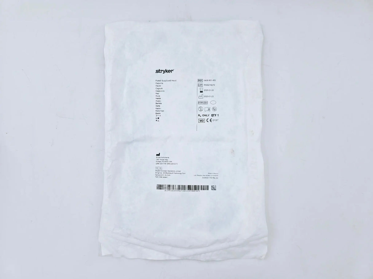 Stryker 0408-801-400 Flyte Surgicool Hood Stryker