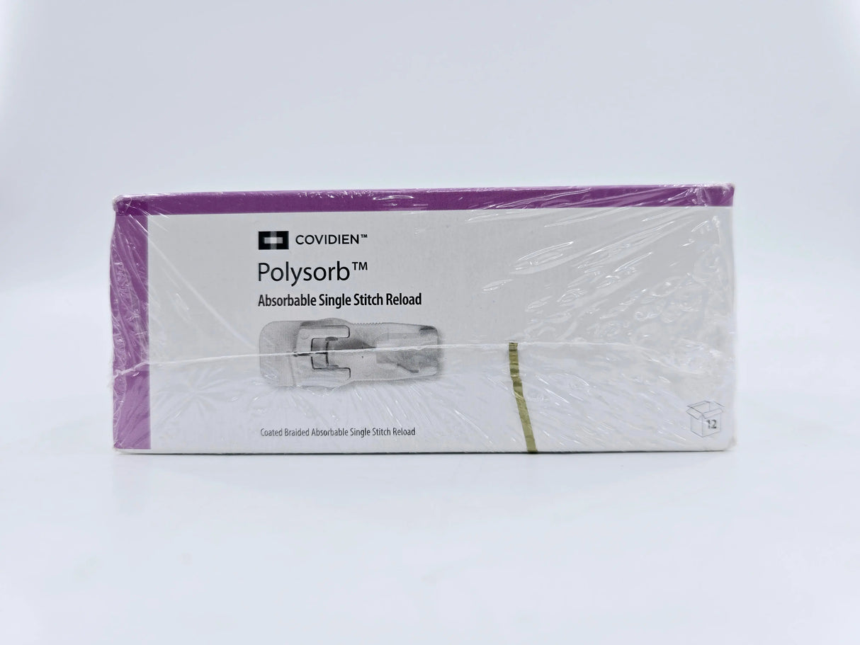 Covidien 170053 Polysorb 2-0 48" ES-9 Violet Absorbable Single Stitch Reload Box of 12 Covidien