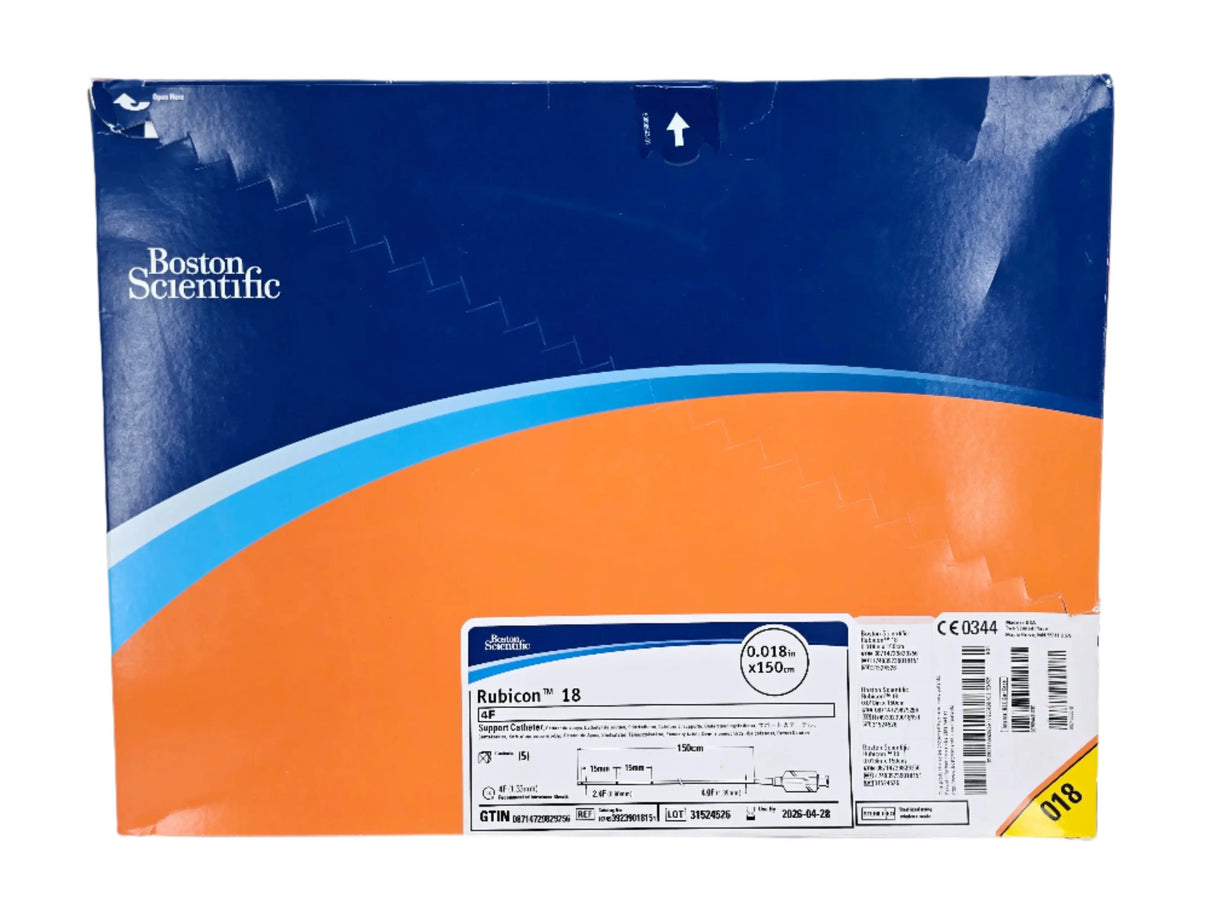 Boston Scientific H74939239018151 Rubicon 18 4F Support Catheter .018in X 150cm Box of 5 Boston Scientific