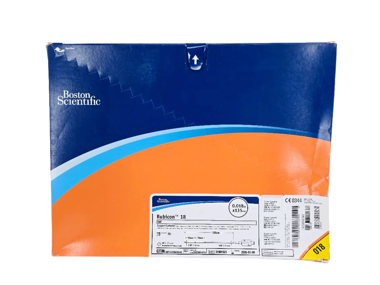 Boston Scientific H74939239018131 Rubicon 18 4F Support Catheter .018" x 135cm Box of 5 Boston Scientific