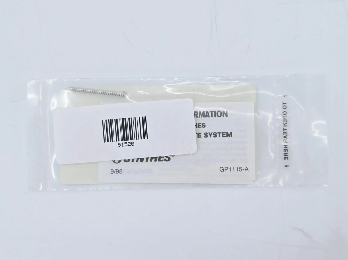 Synthes 201.626 2.4mm Cortex Screw Self-Tapping 26mm Synthes