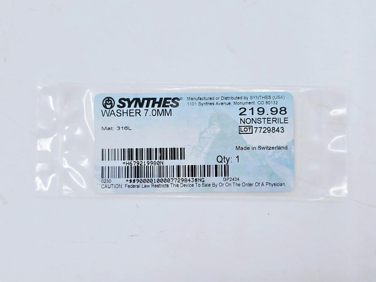 Synthes 219.98 Washer 7.0mm Synthes