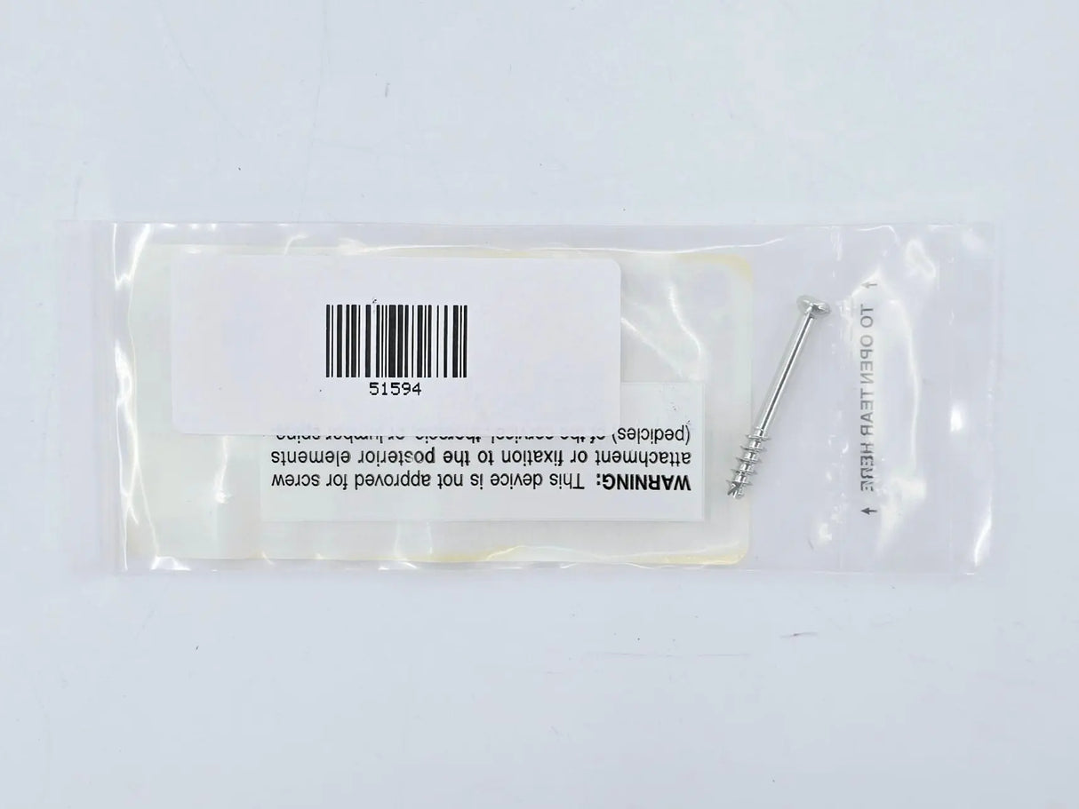 Synthes 207.630 4.0mm Cannulated Screw Short Thread/30mm Synthes