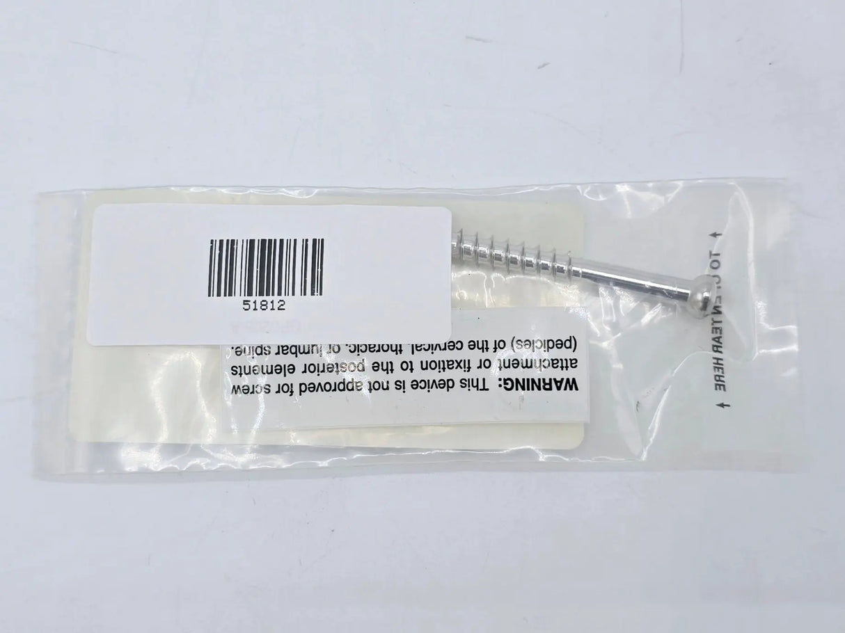 Synthes 208.433 6.5mm Cannulated Screw 32mm Thread 55mm Synthes