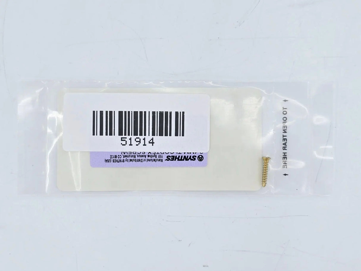 Synthes 401.513.96 2.4mm TI Cortex Screw Self-Tapping 13mm Synthes