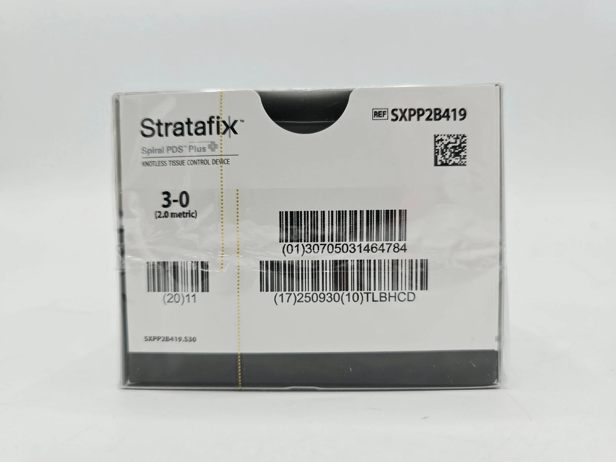 Ethicon SXPP2B419 3-0 Stratafix Spiral PDS Plus Bidirectional Violet 9" + 9" PS BX/12 Ethicon