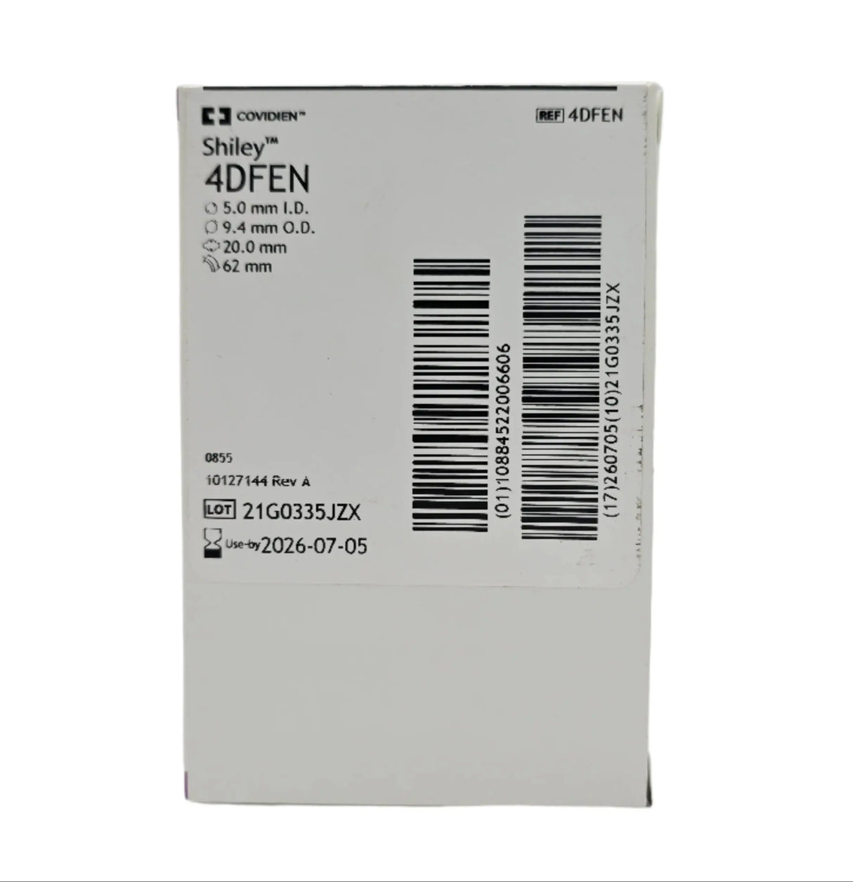 Covidien 4DFEN Shiley Tracheostomy Tube Cuffed w/ Disposable Inner Cannula Covidien