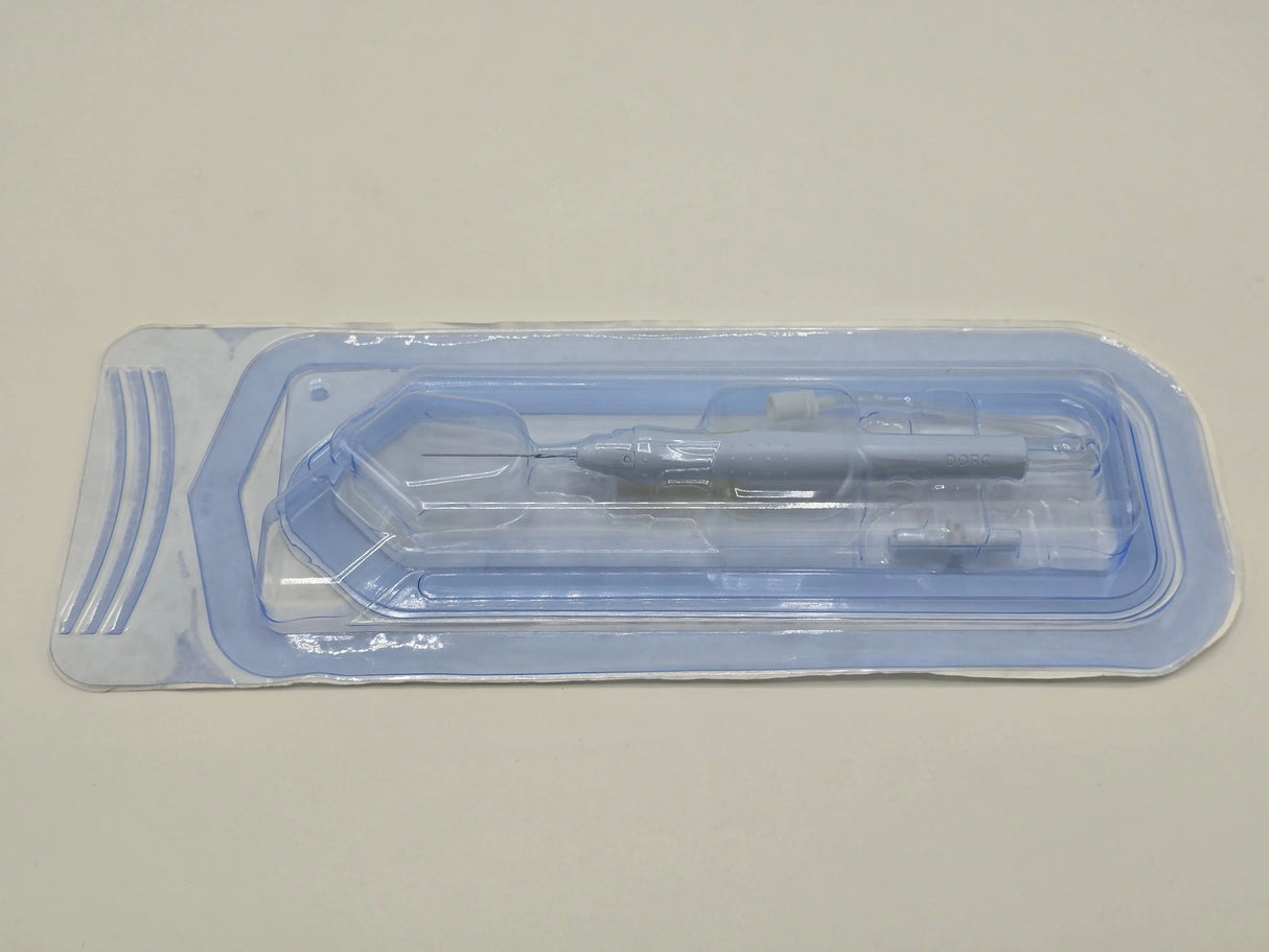 D.O.R.C 2281.BTD04 Backflush Instrument with 27 Ga / 0.4mm brush needle and active aspiration DORC