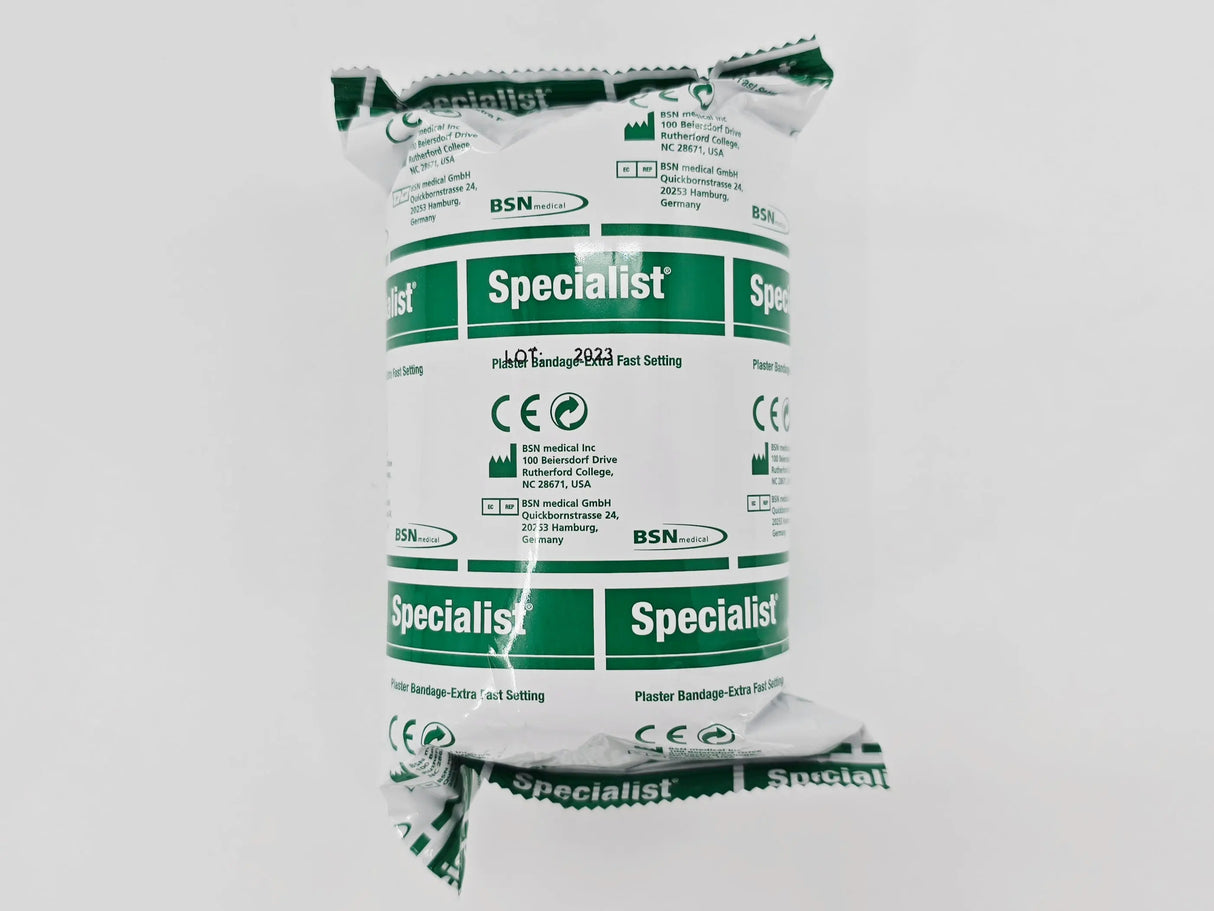 BSN Medical 7367 Specialist Plaster Bandages Extra-Fast Setting 4in x 5yds BX/12 BSN