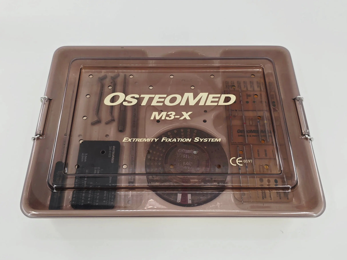 OsteoMed M3-X Extremity Fixation System Instrument Implant Set OsteoMed