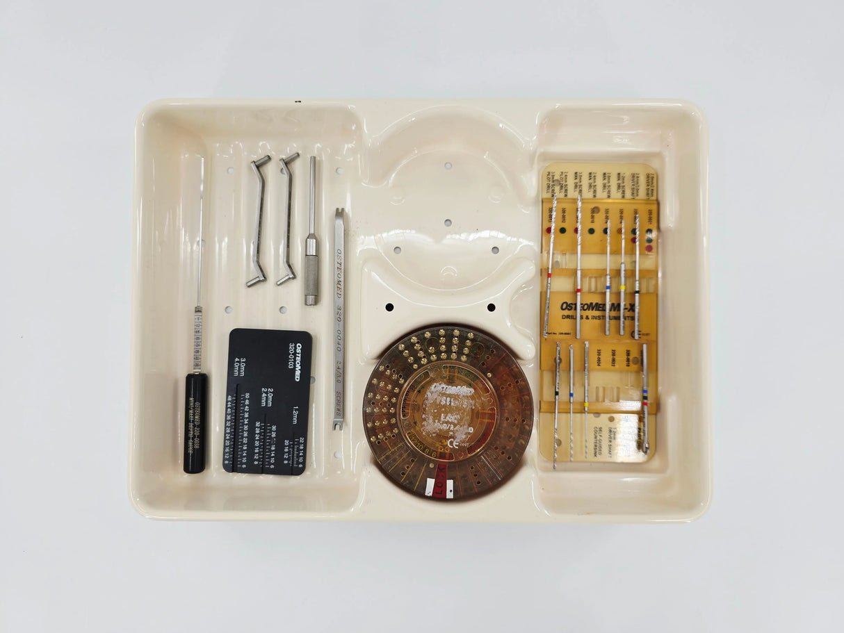 OsteoMed M3-X Extremity Fixation System Instrument Implant Set OsteoMed