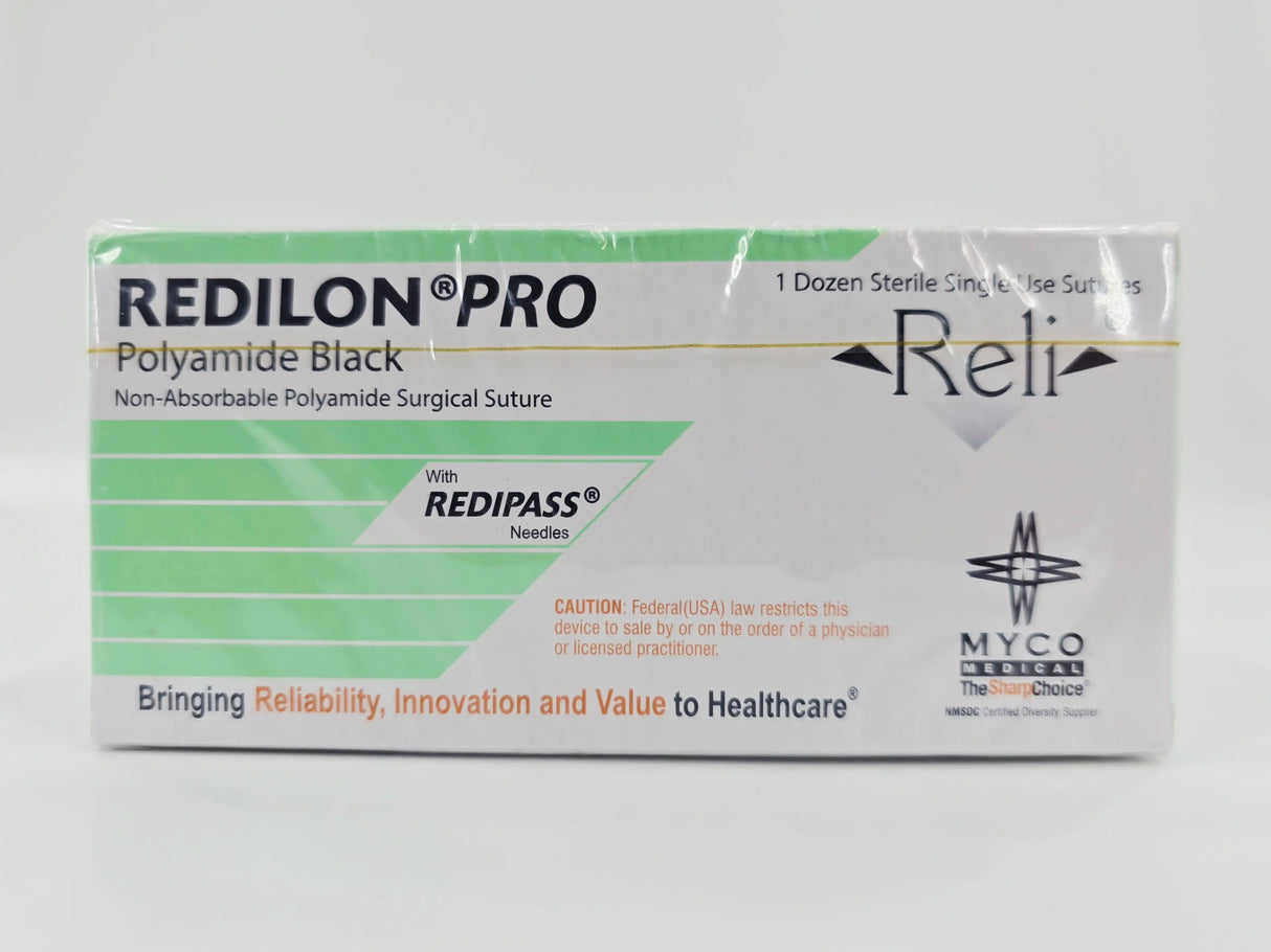 Myco N662-M Reli REDILON PRO 4-0 Black 4-0 YFS-2 1X18"Box of 12 Myco