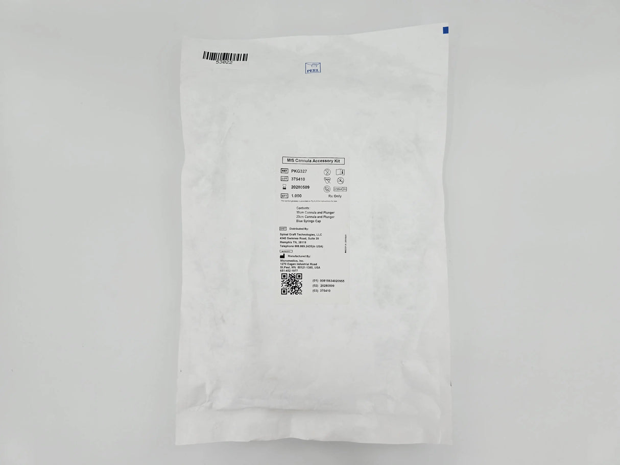 Micromedics PKG327 MIS Cannula Accessory Kit Micromedics