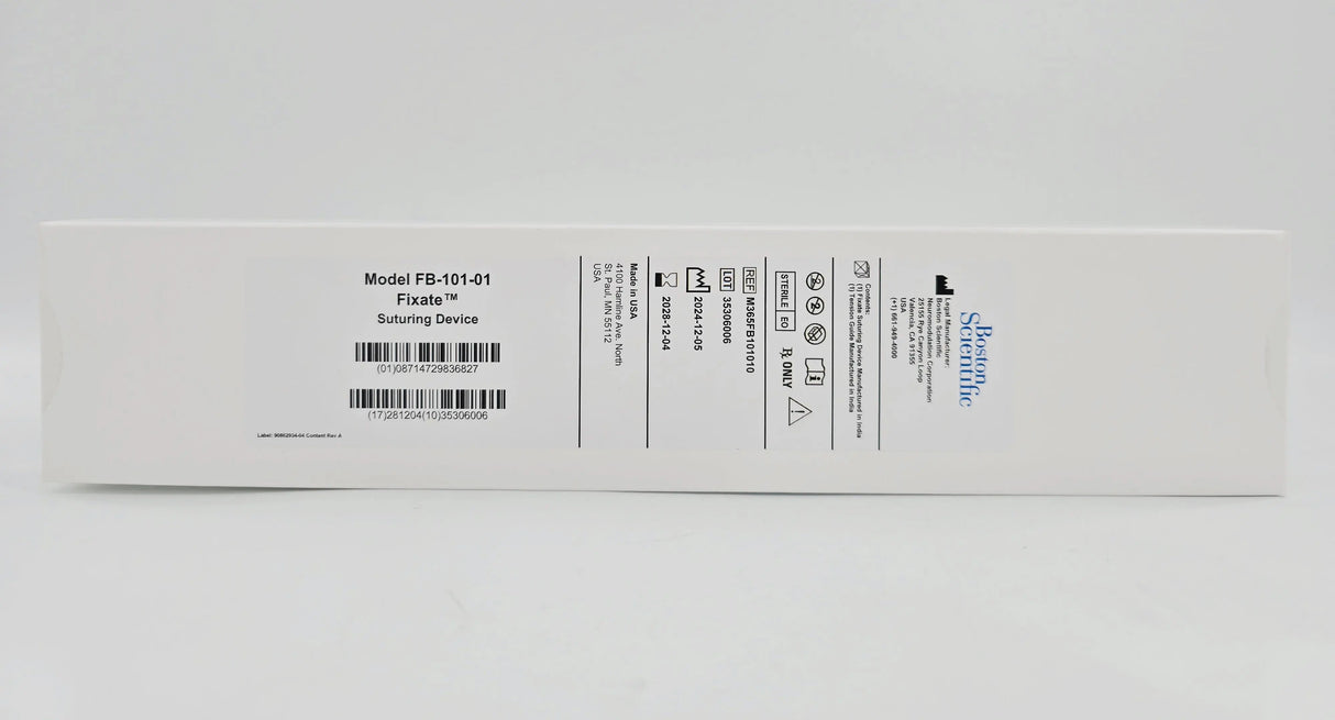 Boston Scientific FB-101-01 Fixate Suturing Device Boston Scientific
