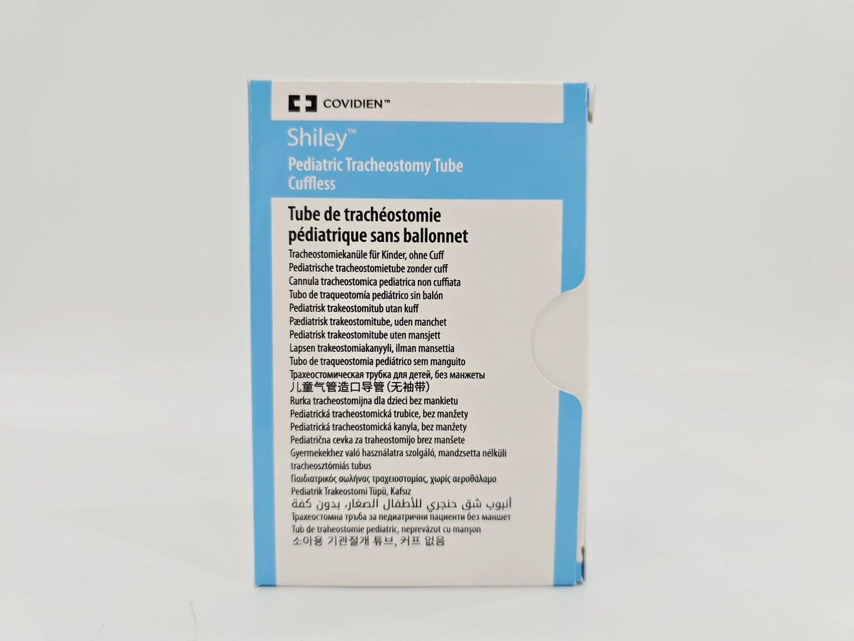 Covidien 5.0PEF Shiley Pediatric Tracheostomy Tube Cuffless Covidien