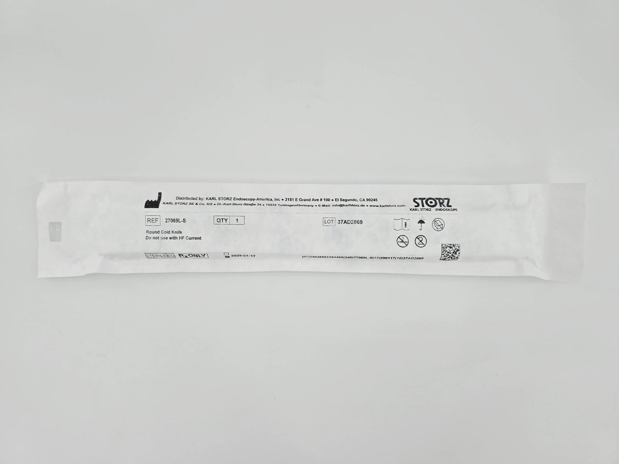 Karl Storz 27069L-S Round Cold Knife Karl Storz