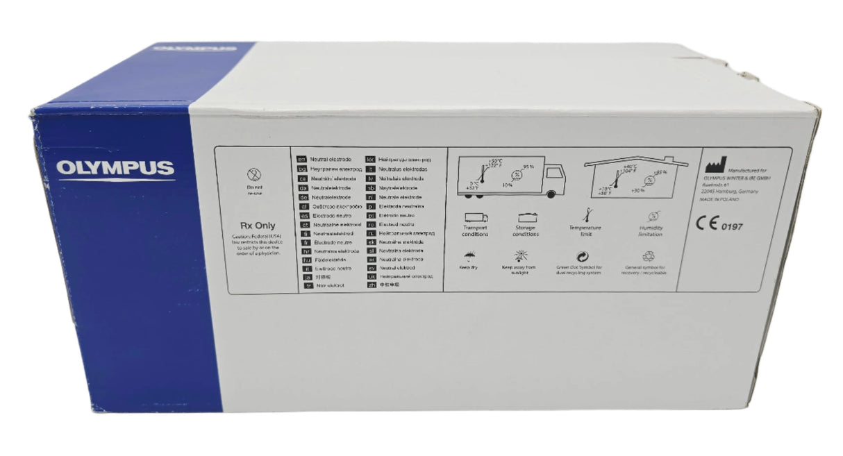 Olympus WA99514C Neutral Electrode for Adults with Cable Box/15 Olympus