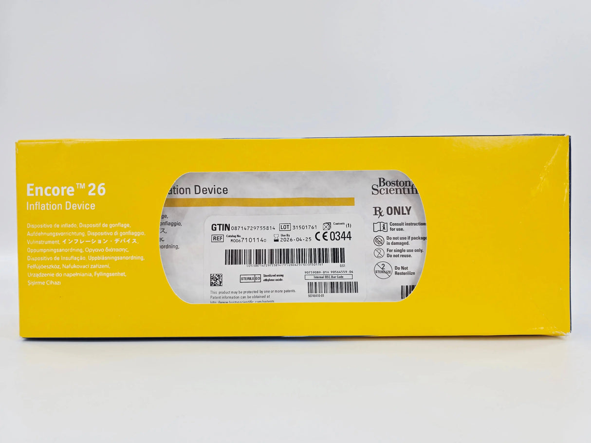Boston Scientific M0067101140 Encore 26 Inflation Device Boston Scientific
