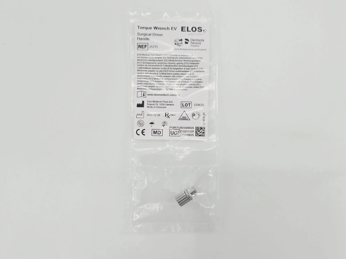 Elos Medtech 25775 Dentsply Sirona Torque Wrench EV Surgical Driver Handle