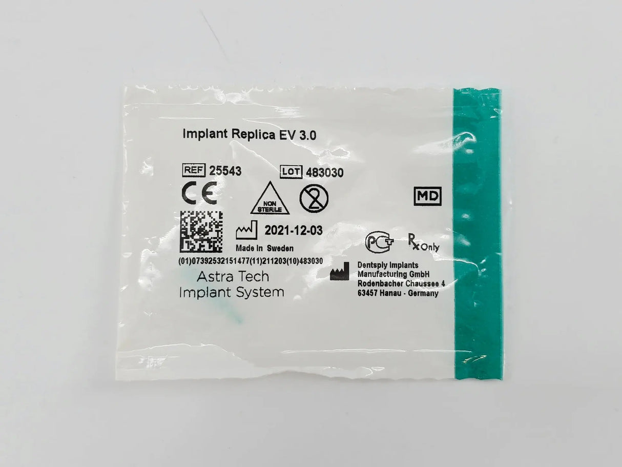 Dentsply Implants Manufacturing 25543 Implant Replica EV 3.0 Astra Tech Implant System
