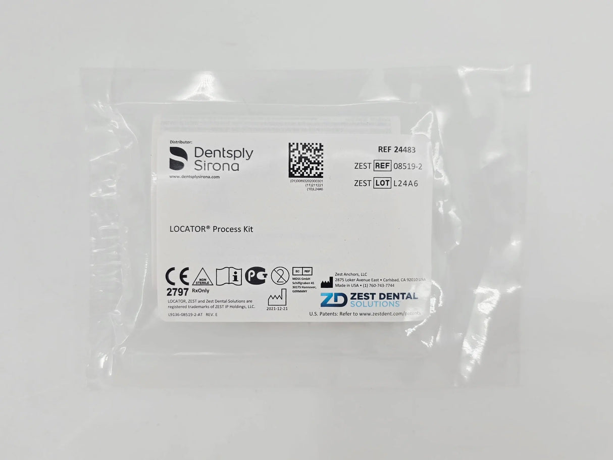 Zest Anchors 08519-2 LOCATOR Process Kit Dentsply Sirona Astra Tech Implant System Zest Anchors