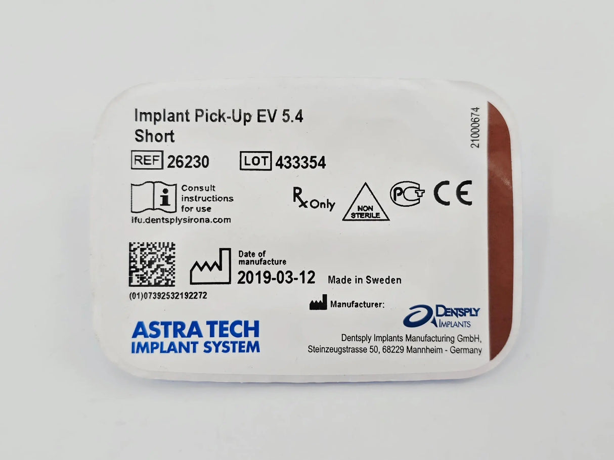 Dentsply Implants Manufacturing 26230 Implant Pick-up Ev 5.4 Short Dentsply Implants Manufacturing