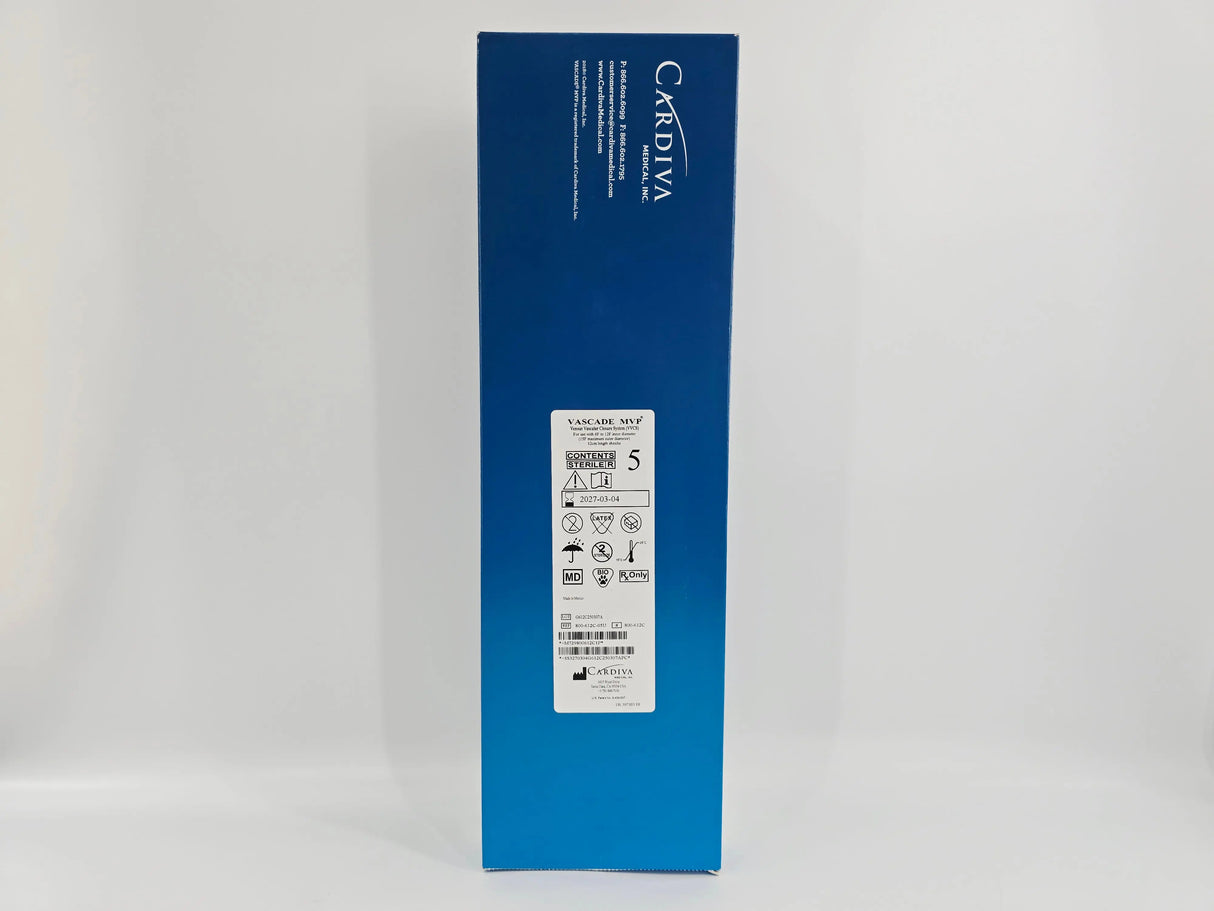 Cardiva Medical 800-612C-05U Vascade MVP Venous Vascular Closure System BX/5 Cardiva Medical