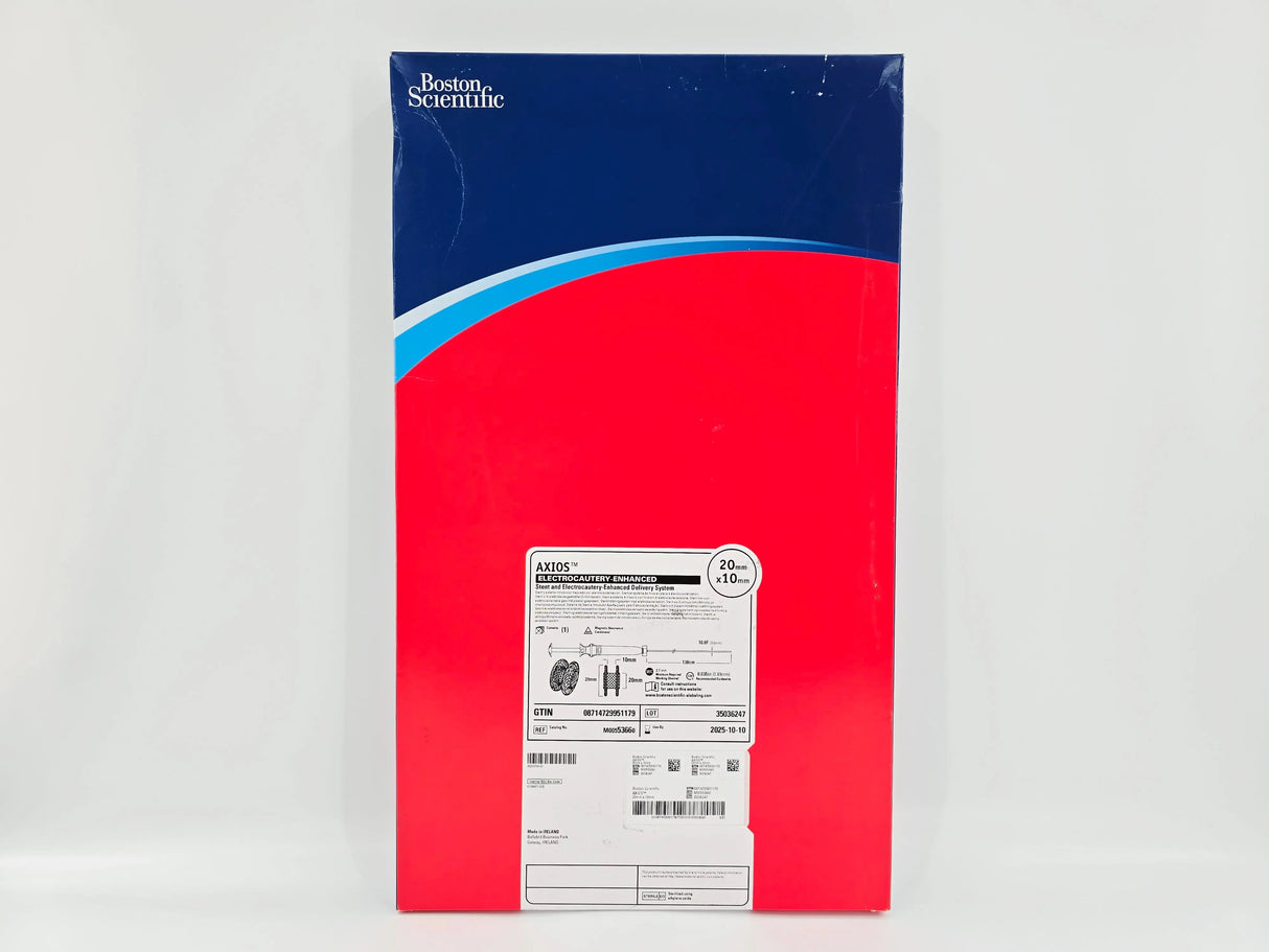 Boston Scientific M00553660 AXIOS Stent and Electrcautery-Enhanced Delivery System 20mm x 10mm Boston Scientific