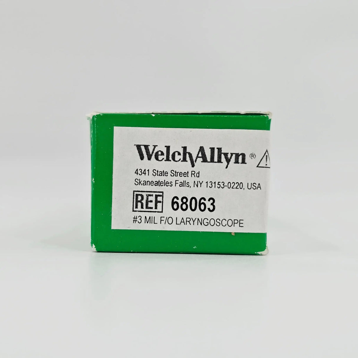 Welch Allyn 68063 Fiber-Optic Laryngoscope Blade Miller #3 Welch Allyn