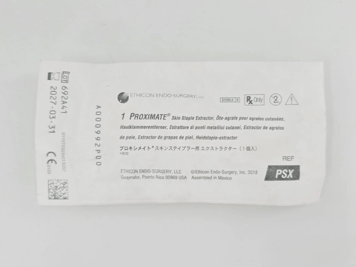 Ethicon PSX 1 Proximate Skin Staple Extractor Ethicon