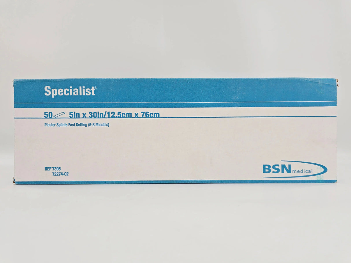 BSN Medical 7395 Specialist Plaster Splints Fast Setting 5in x 30in BX/50 BSN