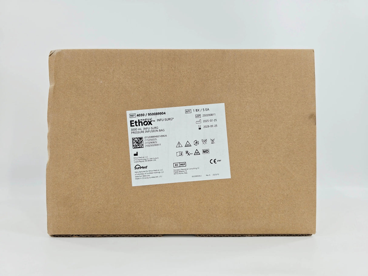Ethox Medical 4030 / 950089904 3000mL Infu-Surg Pressure Infusion Bag BX/5 Ethox Medical