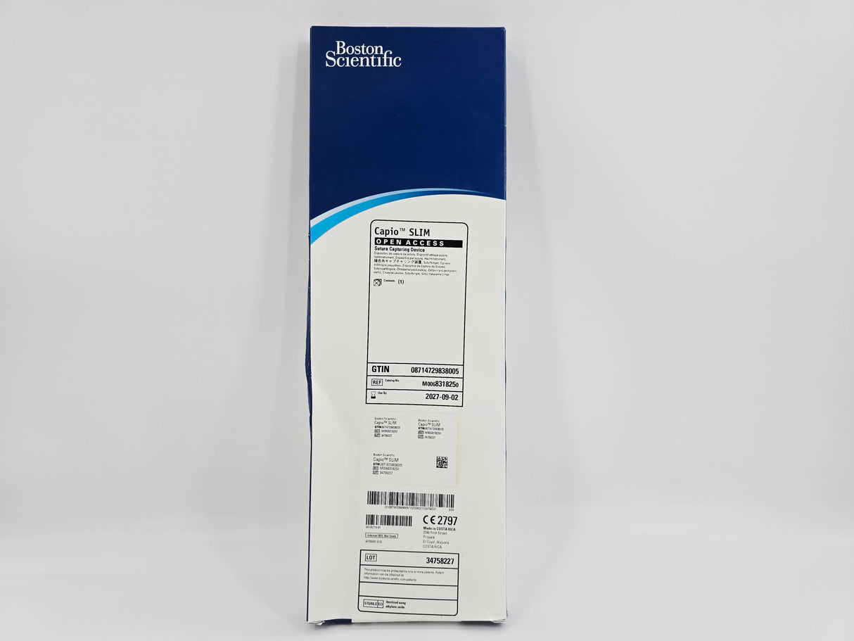 Boston Scientific M0068318250 Capio SLIM Open Access Suture Capturing Device 1/EA Boston Scientific
