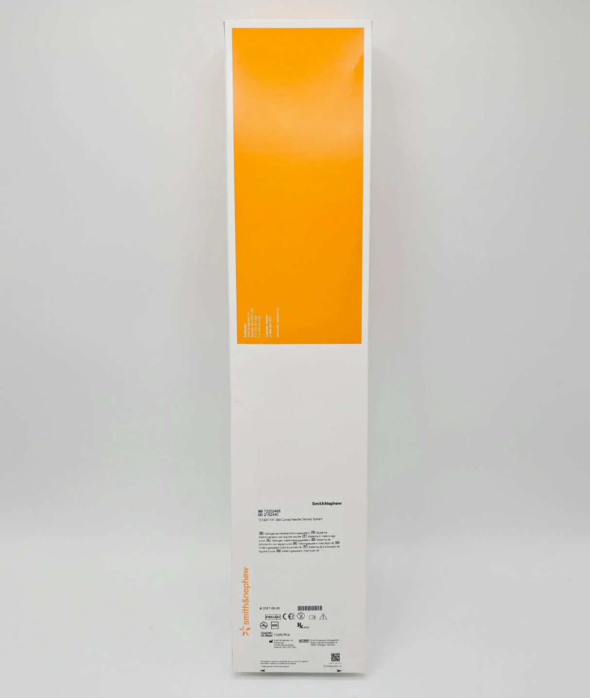 Smith & Nephew 72202468 FAST-FIX 360 Curved Needle Delivery System Meniscal Repair 1/EA Smith & Nephew, Inc.