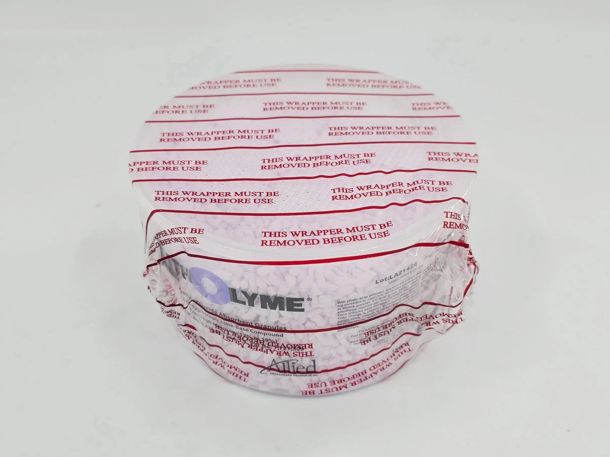 Allied Healthcare AHC-55-01-0015 Litholyme Carbon Dioxide Absorbent Cylindrical Canister 1kg 1/EA Allied Medical
