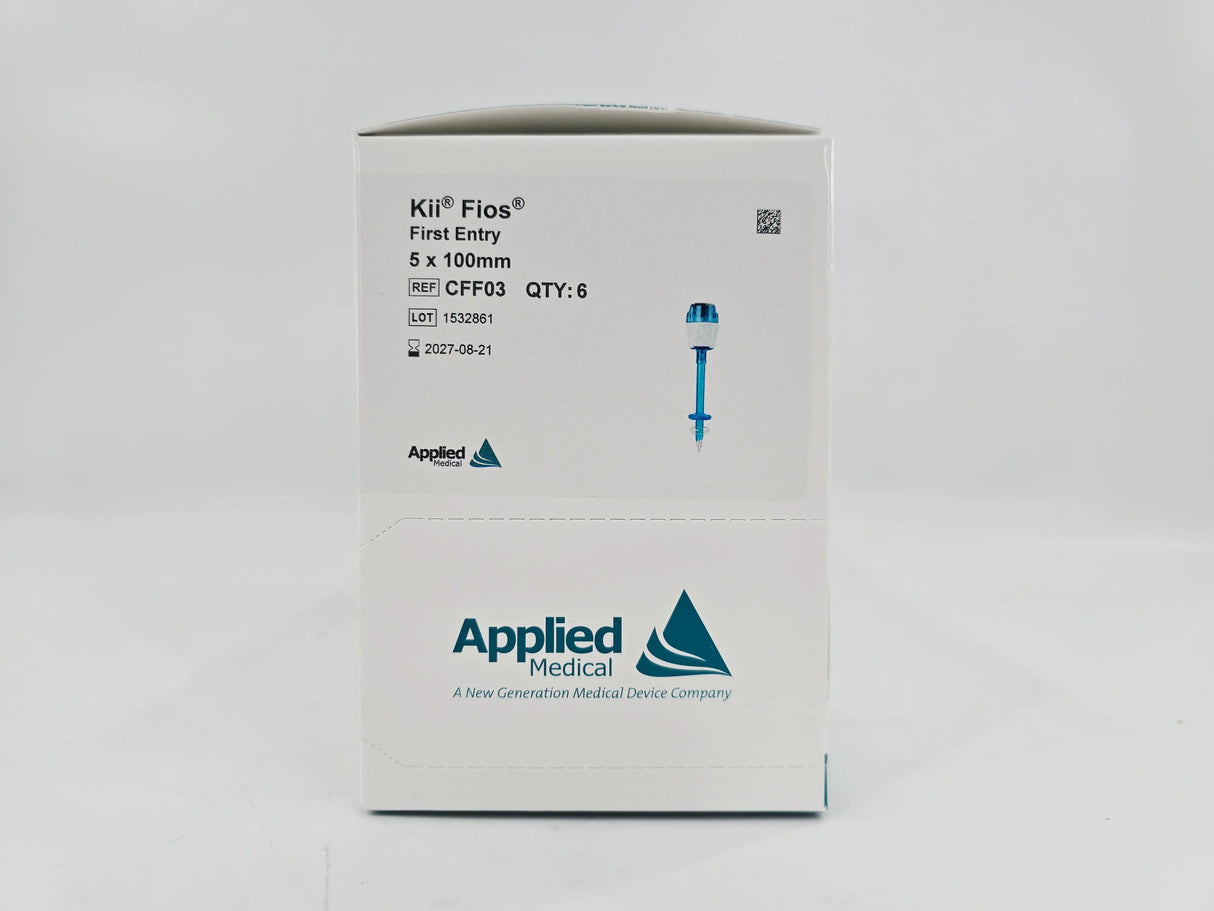 Applied Medical CFF03 Kii Fios First Entry Obturators w/ Advanced Fixation Sleeves 5 x 100mm BX/6 Applied Medical