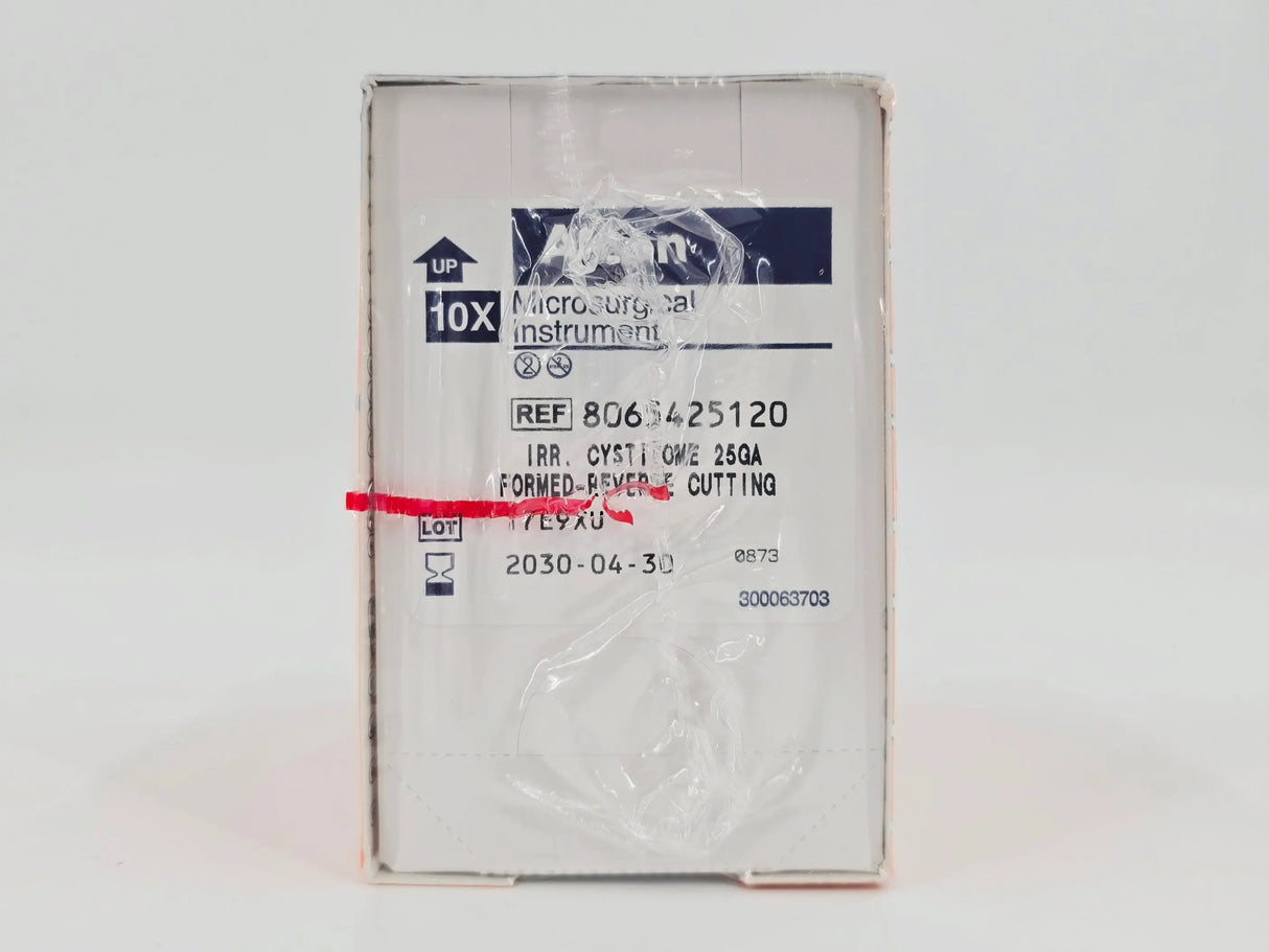 Alcon 8065425120 Irrigating Cystotome 25G Formed Reverse Cutting BX/10 Alcon