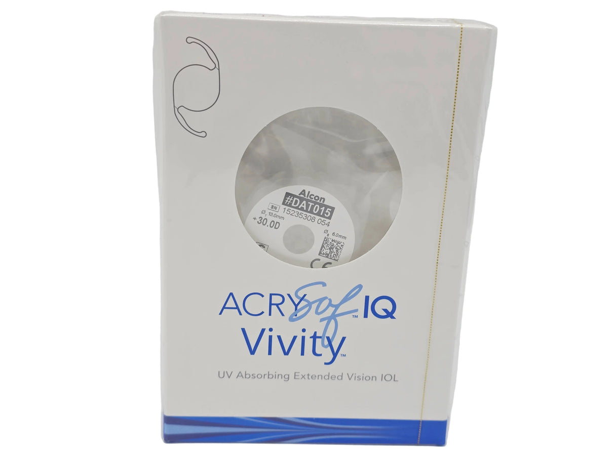 Alcon DAT015.300 Size C Aspheric Foldable Acrylic IOL UV Absorbing Sterile Alcon