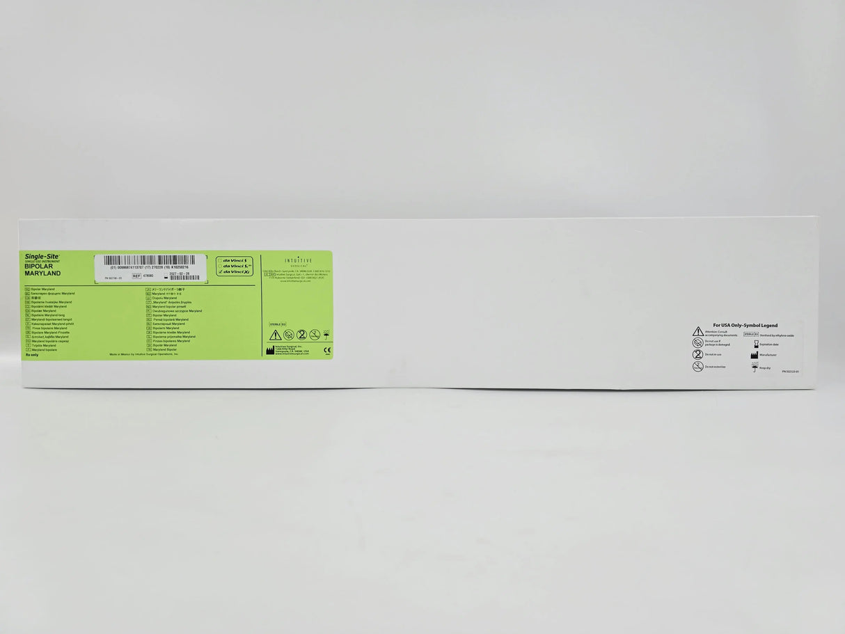 Intuitive Surgical 478080 Da Vinci Xi Single-Site Bipolar Maryland Single-Use Forceps 5mm 1/EA Intuitive Surgical