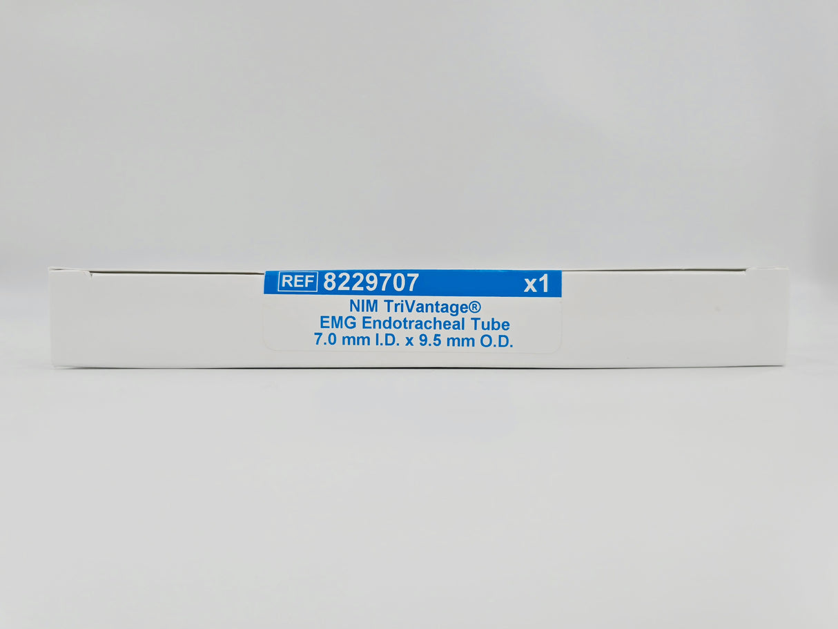 Medtronic 8229707 NIM TriVantage EMG Endotracheal Tube 7.0mm I.D. x 9.5mm O.D. 1/EA