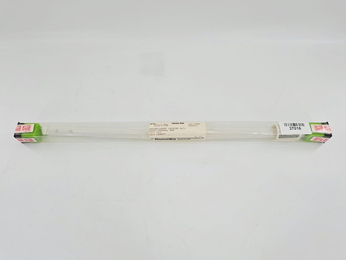 Howmedica 3516-1-546 Grosse-Kempf Right Femoral Locking Nail 15mm x 46cm 1/EA