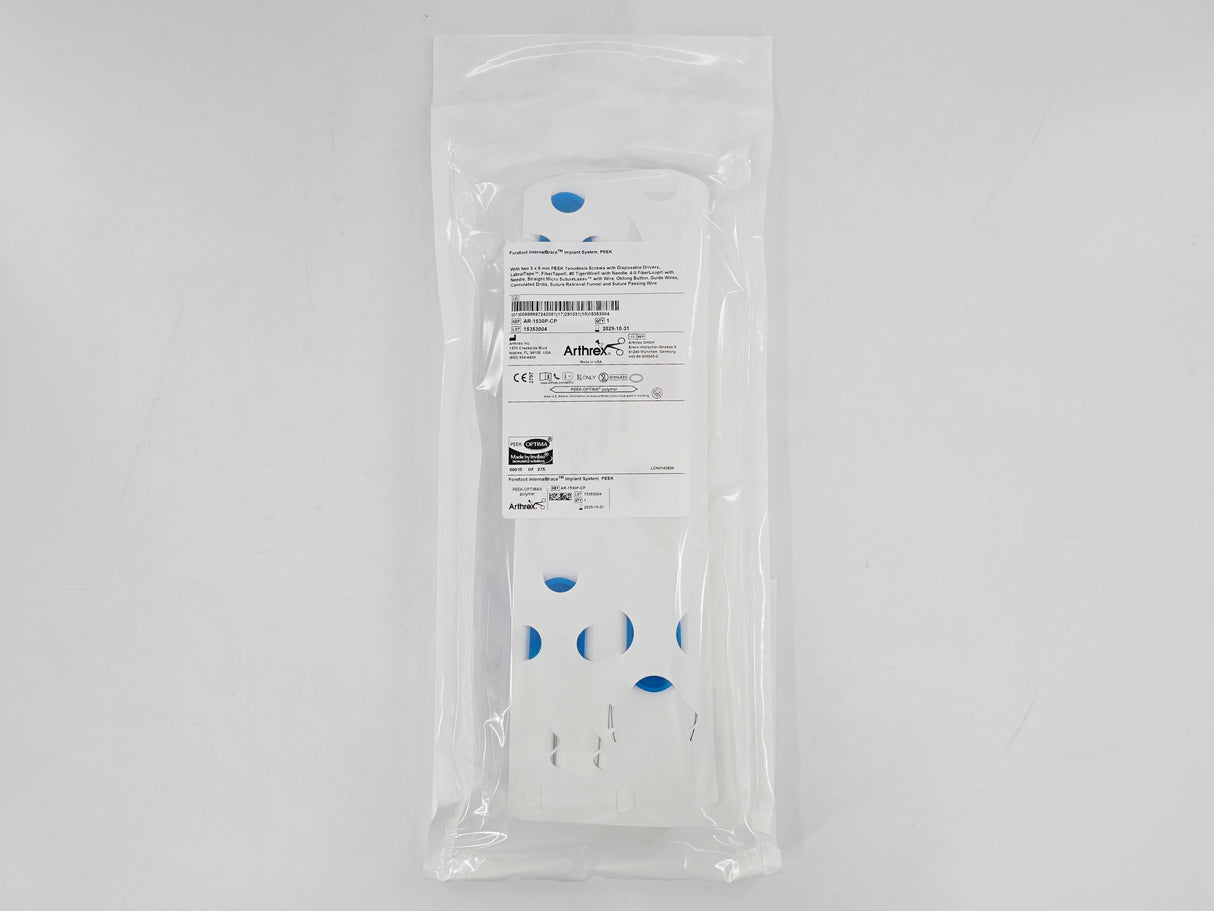 Arthrex AR-1530P-CP Implant System Forefoot InternalBrace PEEK 1/EA