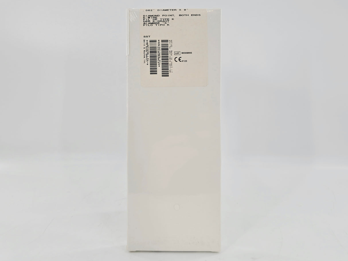 Smith & Nephew Richards 128062 Kirschner K-Wire Diamond Point Both Ends .062" x 9" BX/6