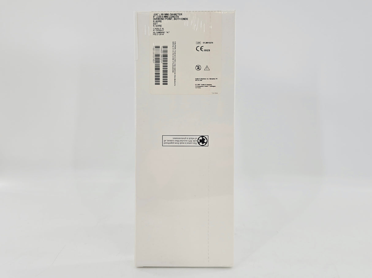 Smith & Nephew Richards 128022 Kirschner K-Wire Diamond Point Both Ends .035" x 9" BX/6