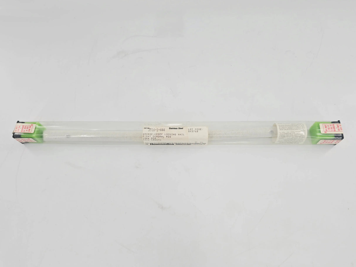 Howmedica 3516-1-444 Grosse & Kempf Right Femoral Locking Nail 14mm x 44cm 1/EA Howmedica