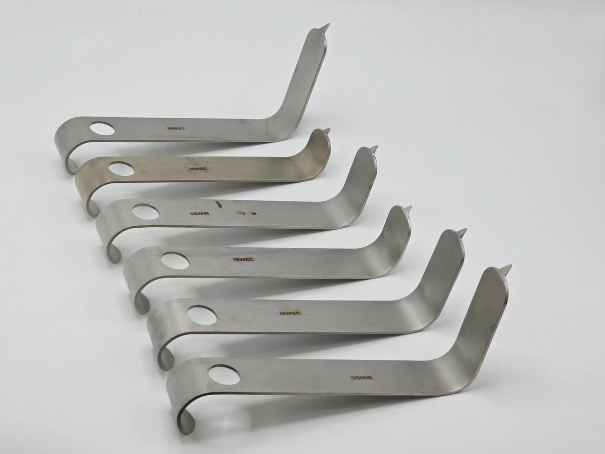 V. Mueller NL9401 Spinal Retractors Set of 6 Primis Medical