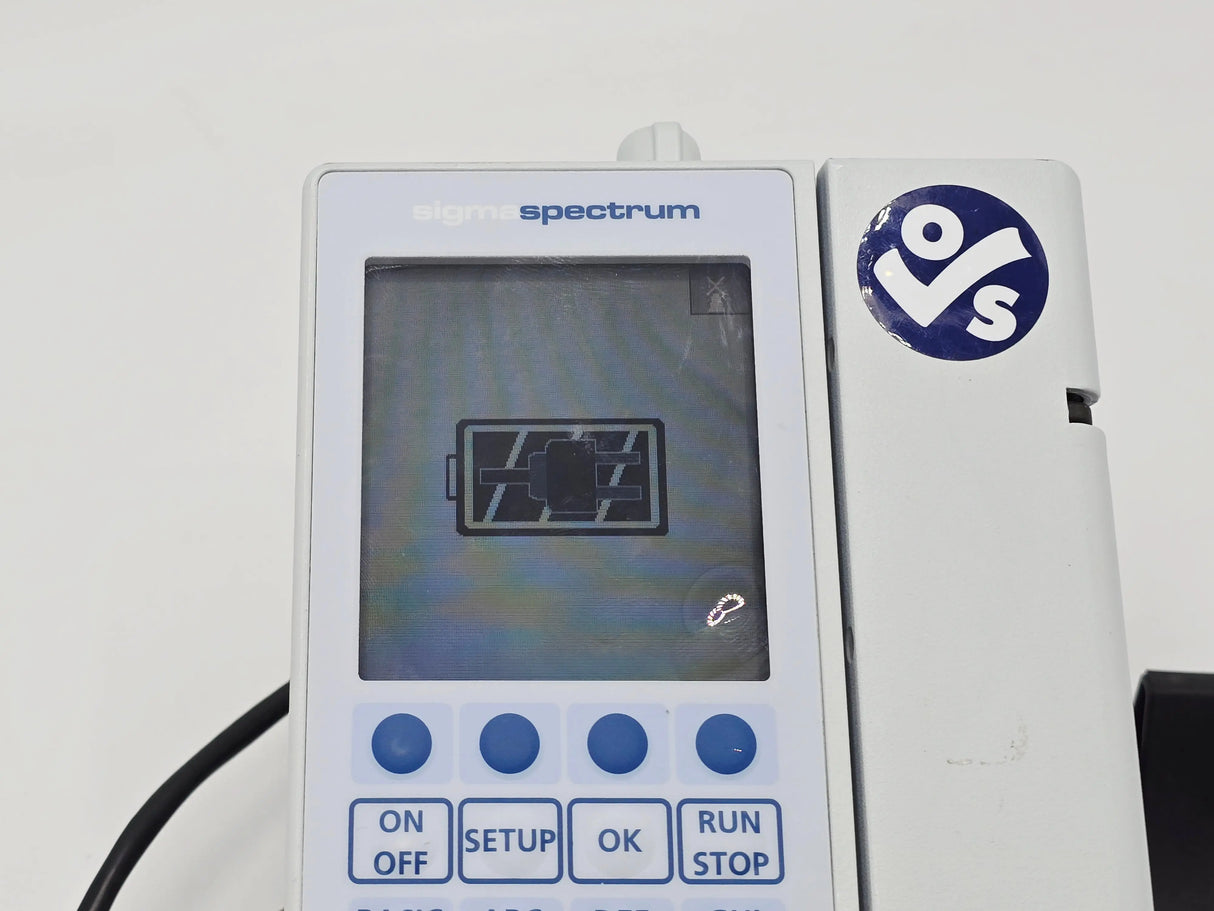 Baxter Sigma Spectrum 35162 Infusion Pump w/ Clamp Power Adapter Battery Baxter
