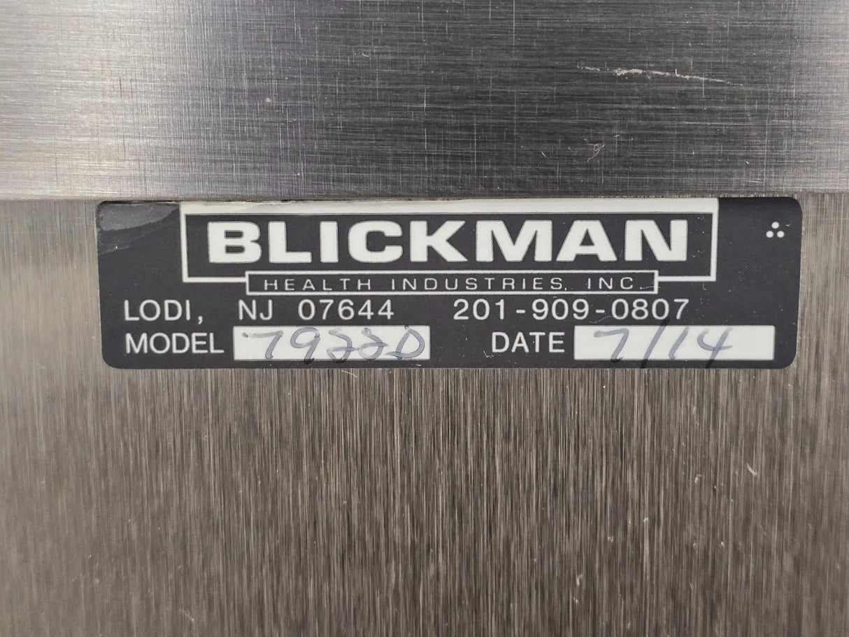 Blickman 7922D Blanket Warming Cabinet Primis Medical